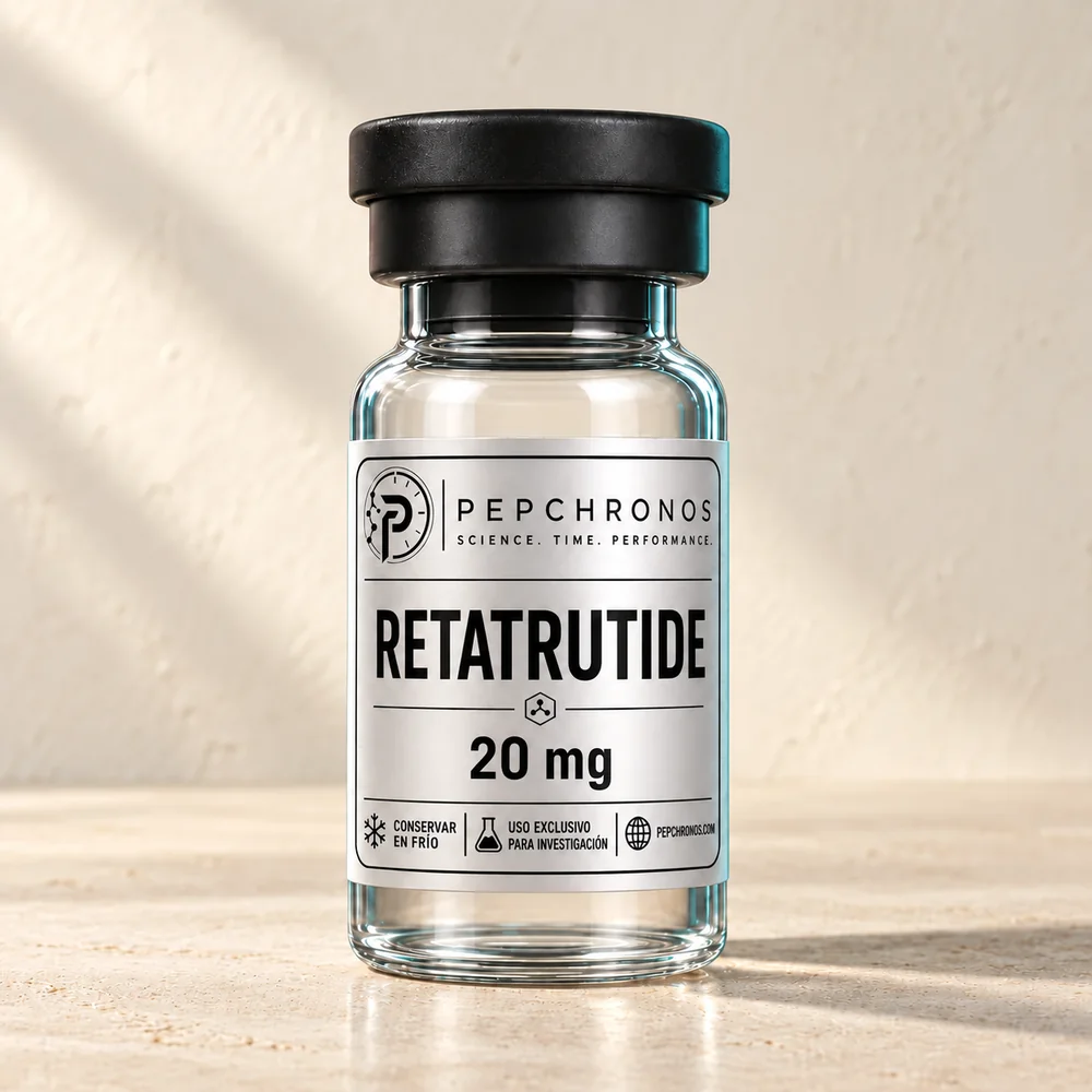 Vial PepChronos Retatrutide 20 mg