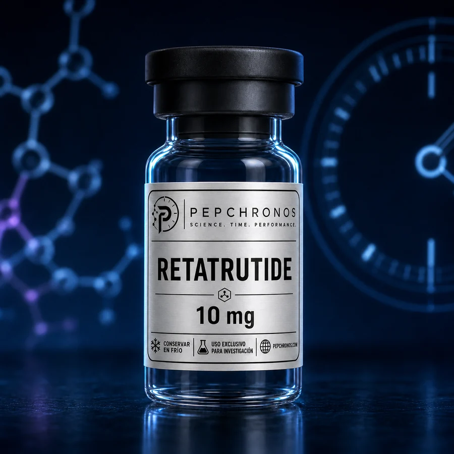 Vial PepChronos Retatrutide 10 mg